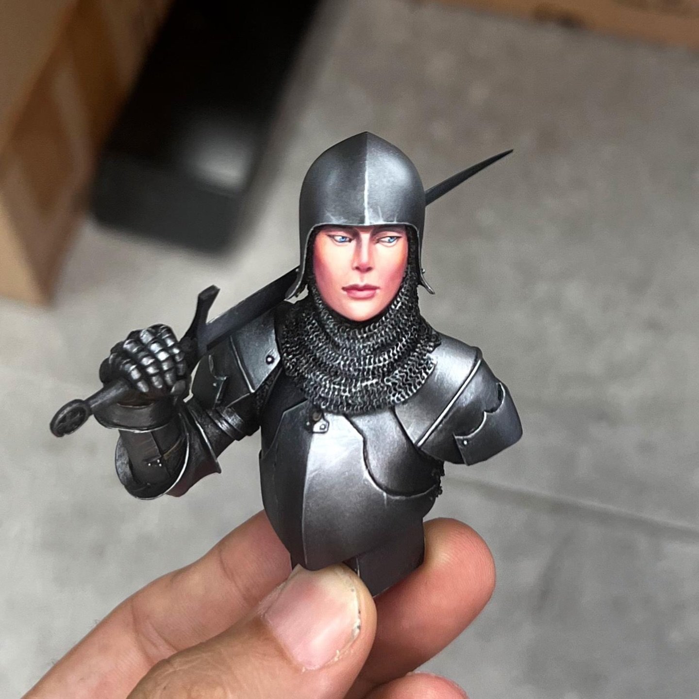 Vallejo Using True Metallic Metal with the BSL System by Angel Giraldez One