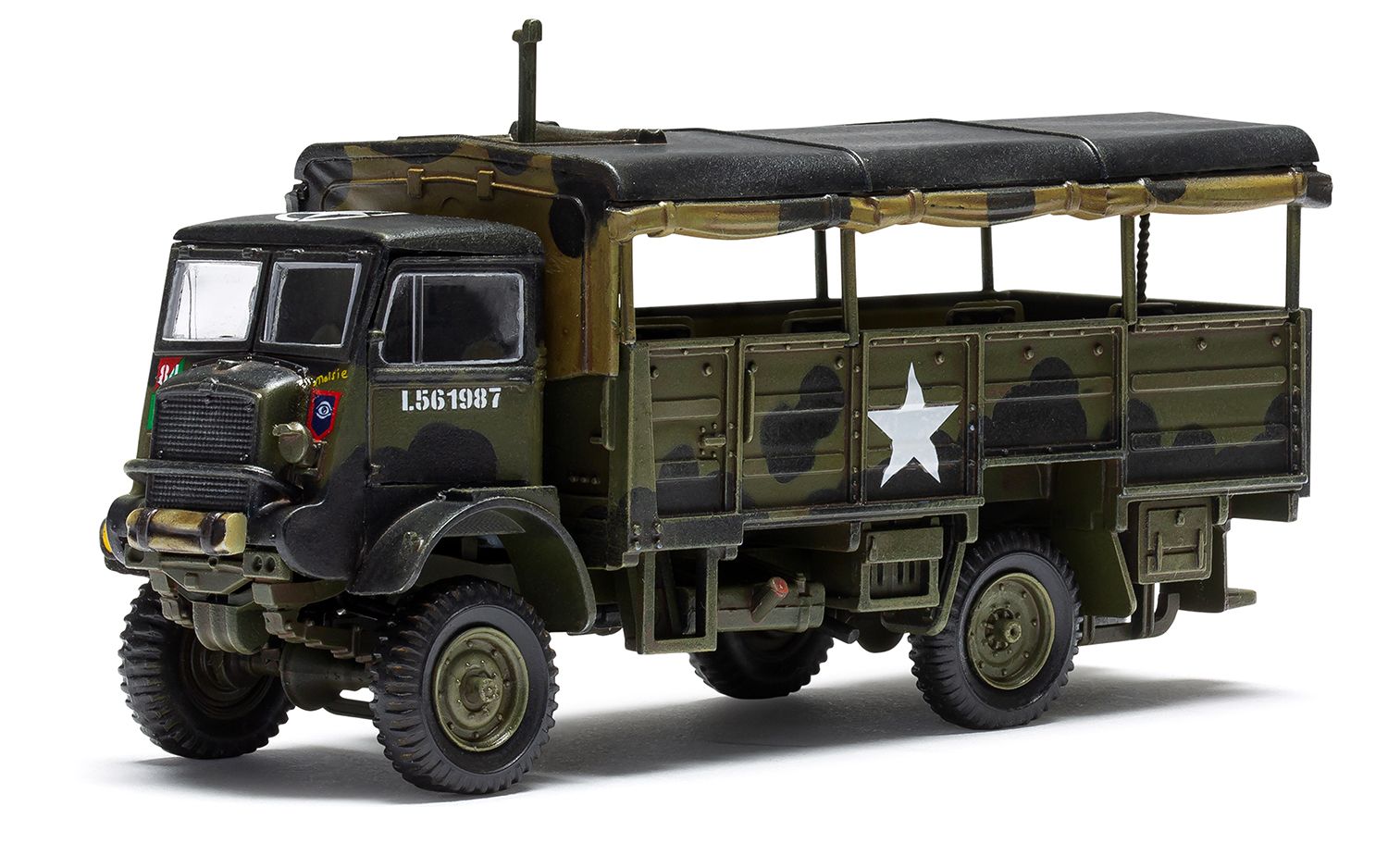 Airfix WWII 3-Ton GS and Troop Trucks 1/76 Scale A03306A