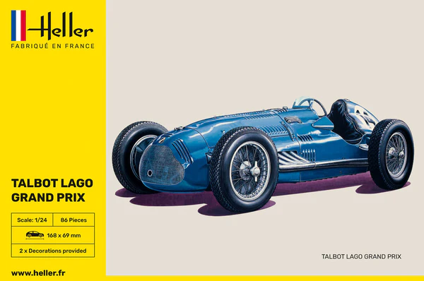 Heller Talbot Lago Grand Prix 1/24 Scale 80721