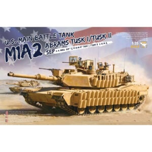 Meng US Main Battle Tank M1A2 Abrams Tusk I and II 1/35 Scale TS-026