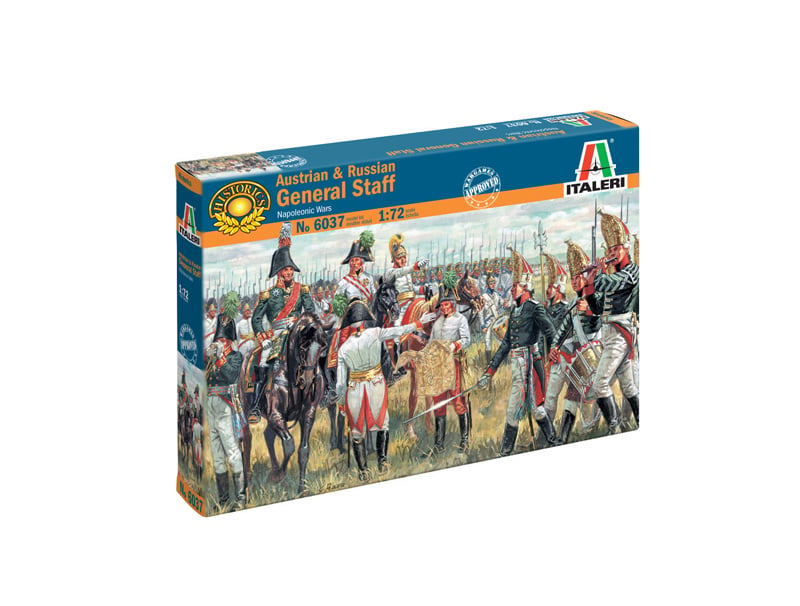 Italeri Austrian and Russian General Staff 1/72 Scale 6037