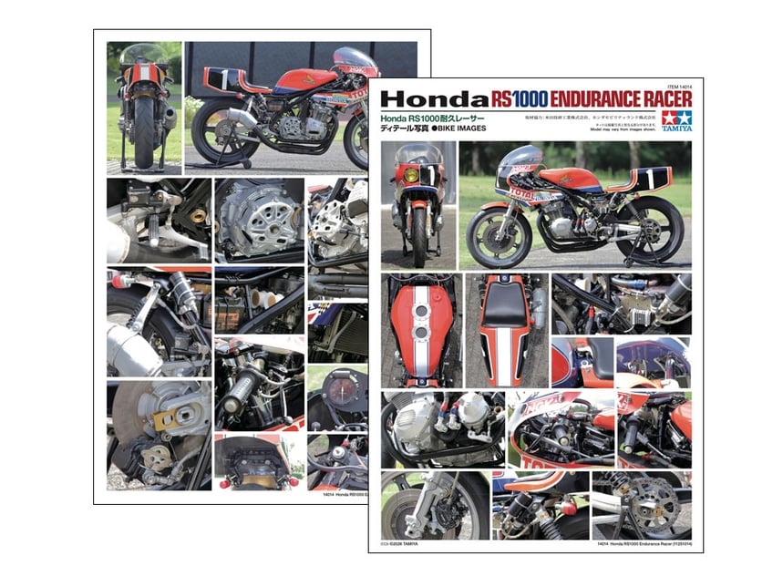 Tamiya Honda RS1000 Endurance Racer Motorcycle