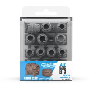 AK Interactive Basing Bits Wood Barrels AKBIT0011