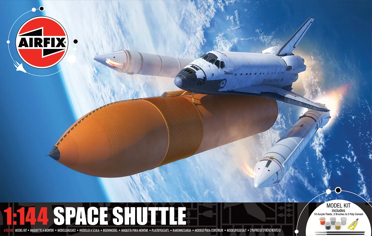 Airfix Space Shuttle 1/144 Scale A50200 Gift Set