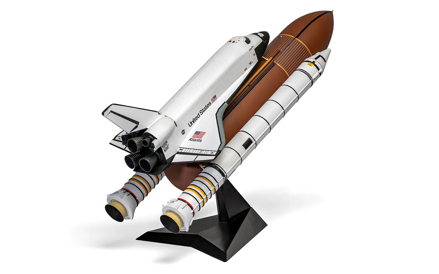 Airfix Space Shuttle 1/144 Scale A50200 Gift Set On Stand