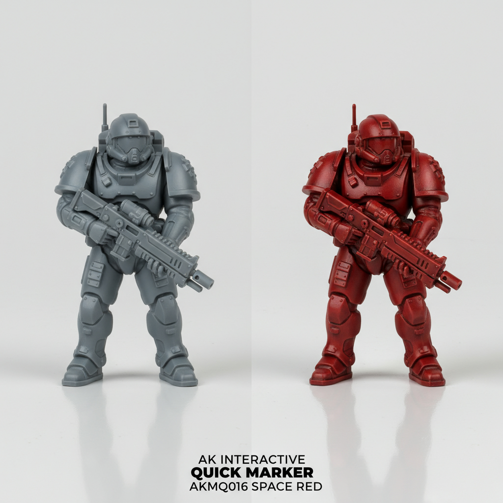 Space Red Quick Marker AK Interactive AKMQ016