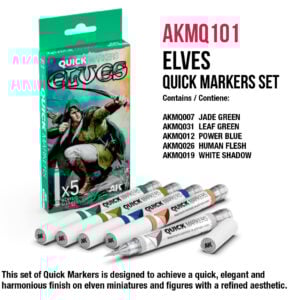 Elves Quick Markers Set AK Interactive AKMQ101
