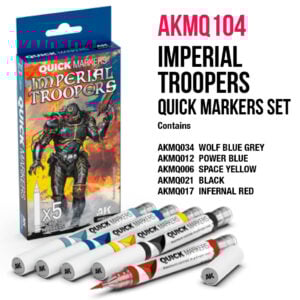 Imperial Troopers Quick Markers Set AK Interactive AKMQ104