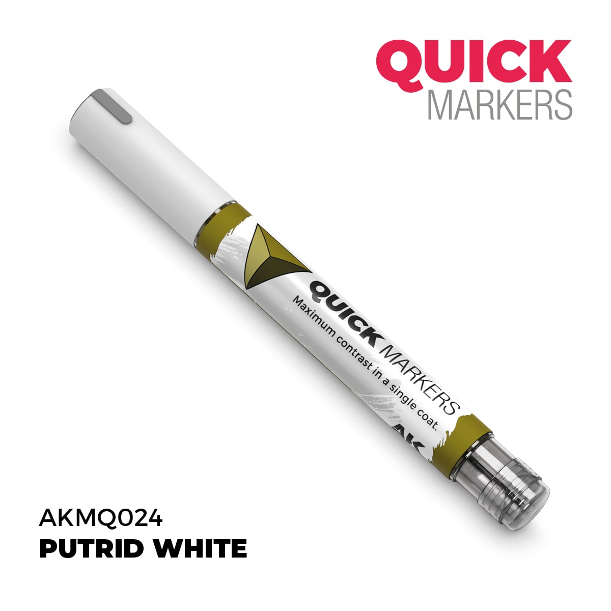 Putrid White Quick Marker AK Interactive AKMQ024
