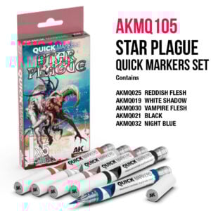 Star Plague Quick Markers Set AK Interactive AKMQ105