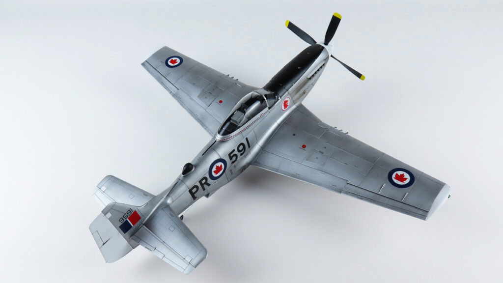Rcaf Model Kit Tamiya F-51D Mustang RCAF Build and Review Completed Images Part 20 ...