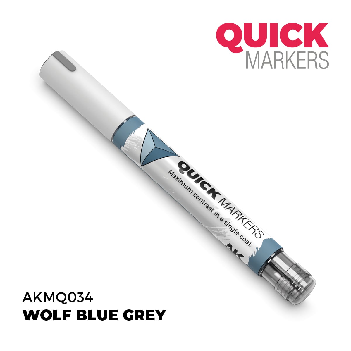Wolf Blue Grey Quick Marker AK Interactive AKMQ034