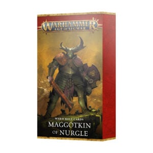 Warscroll Cards Maggotkin of Nurgle Age of Sigmar Warhammer 83-59 Box