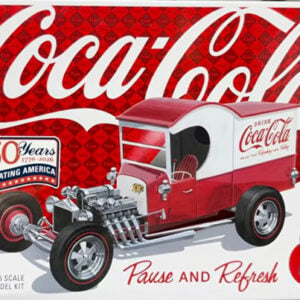 AMT 1925 Ford Model T Panel with Coca-Cola Collector Tin 1/25 Scale 1523