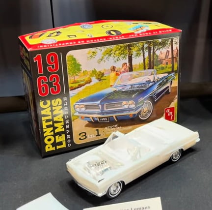 AMT 1963 Pontiac Le Mans Tempest Convertible 1/25 Scale 1416 Initial Build