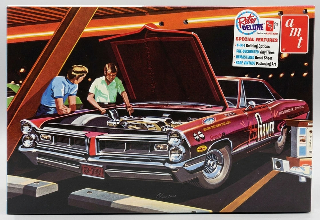 Box AMT 1965 Pontiac Grand Prix Show and Go 1/25 Scale 1578