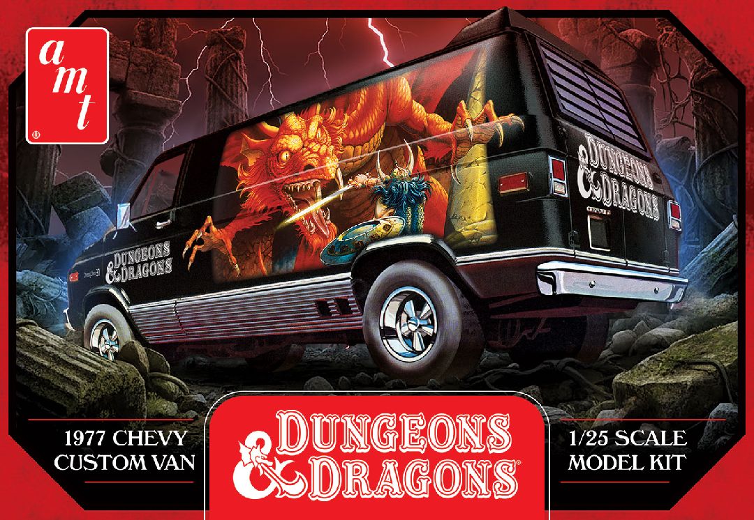 AMT 1974 Chevy Van Dungeons and Dragons 1/25 Scale 1568