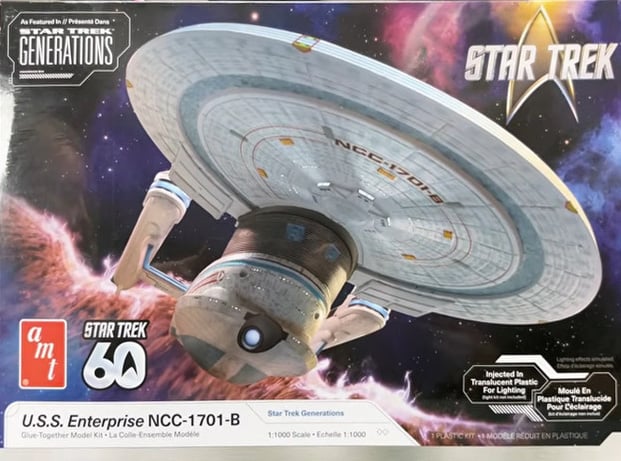 AMT Star Trek Generations USS Enterprise NCC-1701-B 1/100 Scale 1560