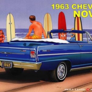 Moebius 1963 Chevrolet Nova SS Convertible 1/25 Scale 2318