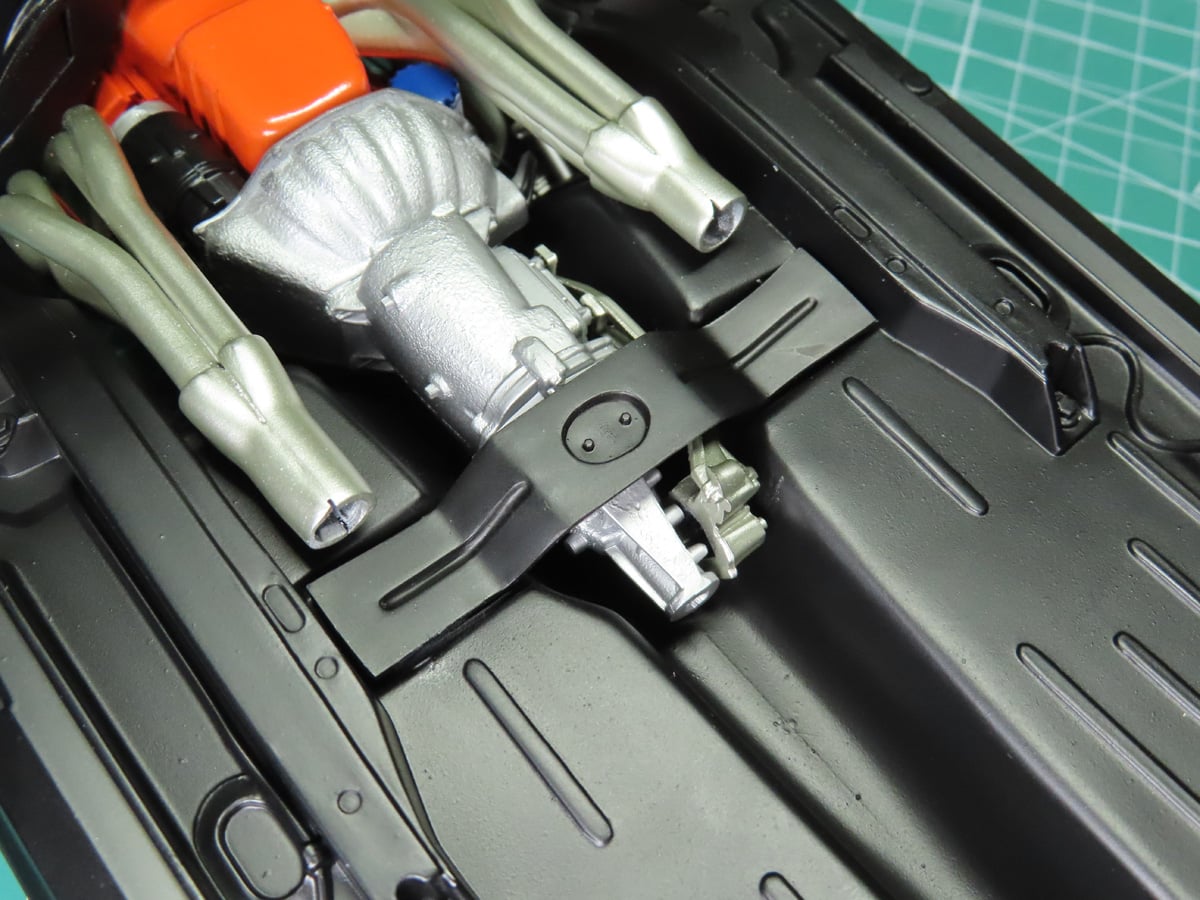 Plate on Bottom of Engine