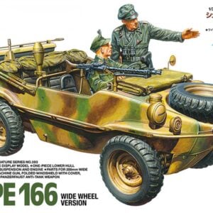 Tamiya German Schwimmwagen Type 166 Wide Wheel Version 1/35 Scale 35393
