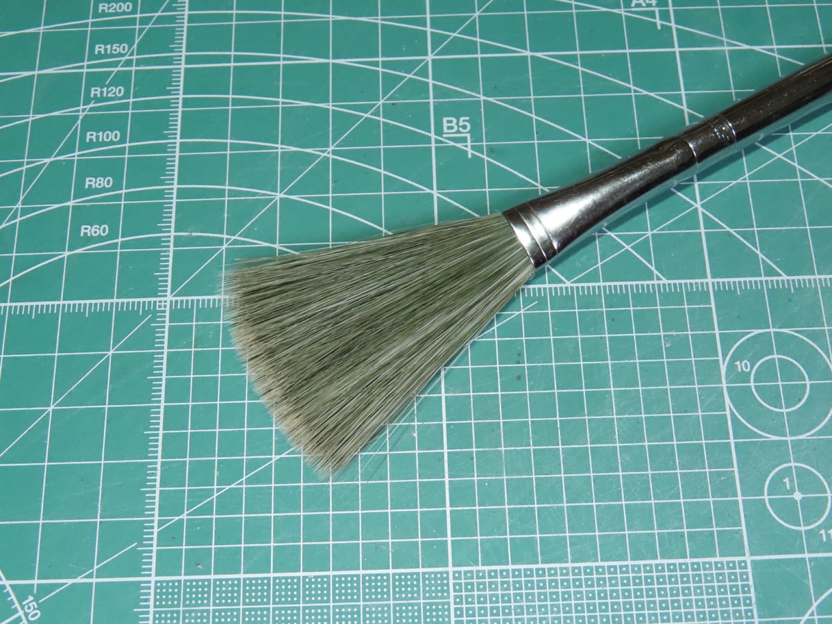 Using Anti-Static Brush