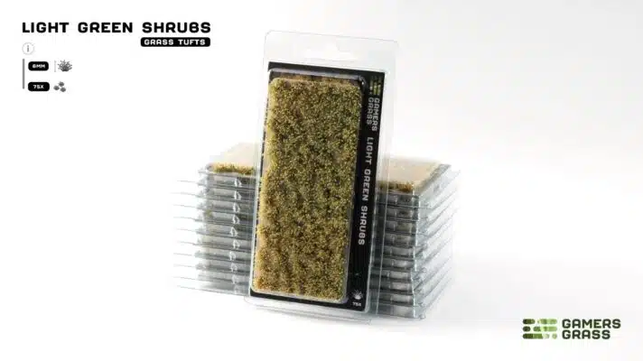 Gamers Grass Light Green Shrubs GGFS-LG
