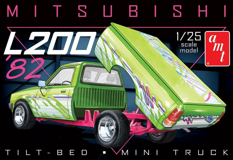 AMT 1982 Mitsubishi L200 Minitruck 1/25 Scale 1569