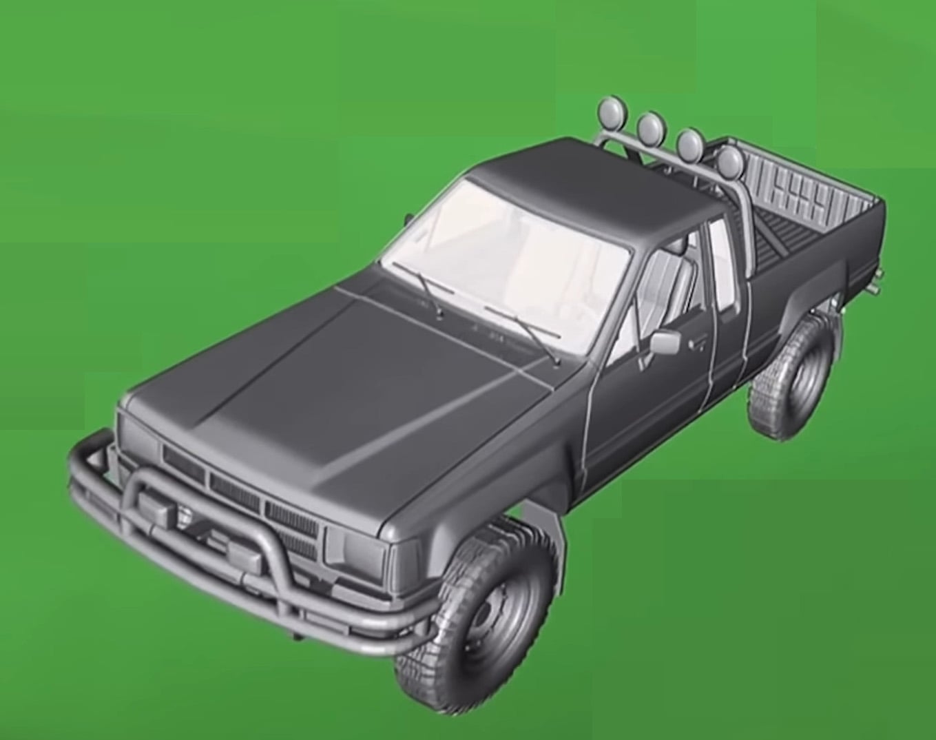 AMT 1985 Toyota SR5 Pickup 1/25 Scale 1570