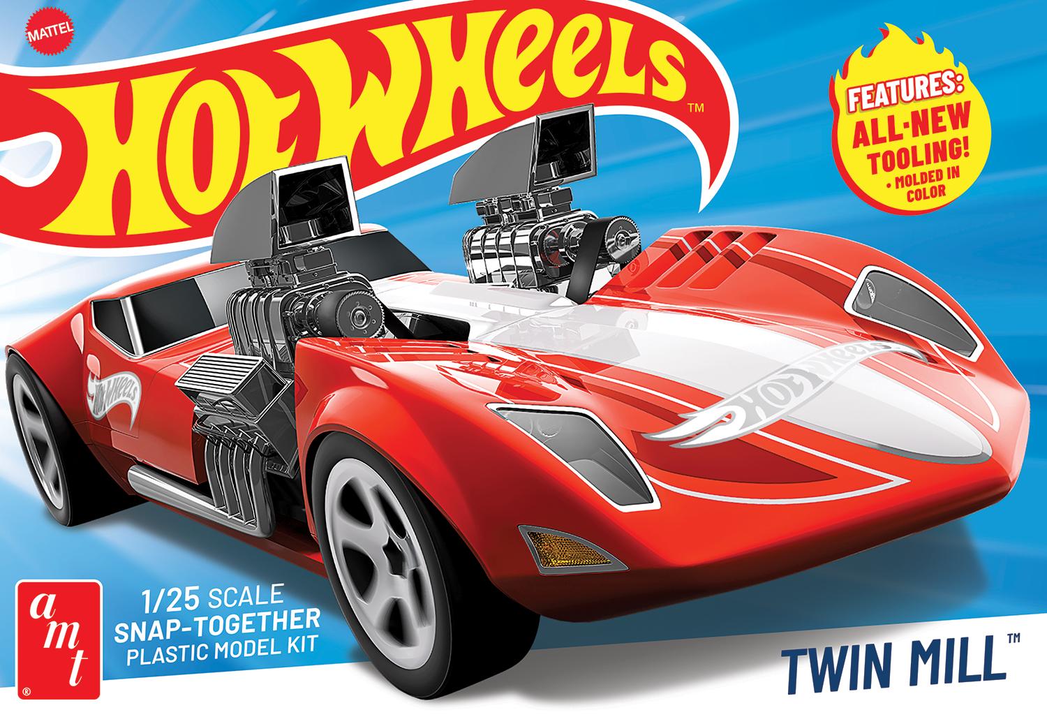 AMT Hot Wheels Twin Mills 1/25 Scale 1530 Box