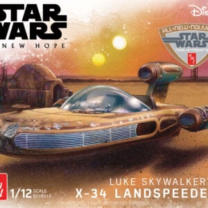 AMT Star Wars A New Hope X-34 Landspeeder 1/12 Scale 1274