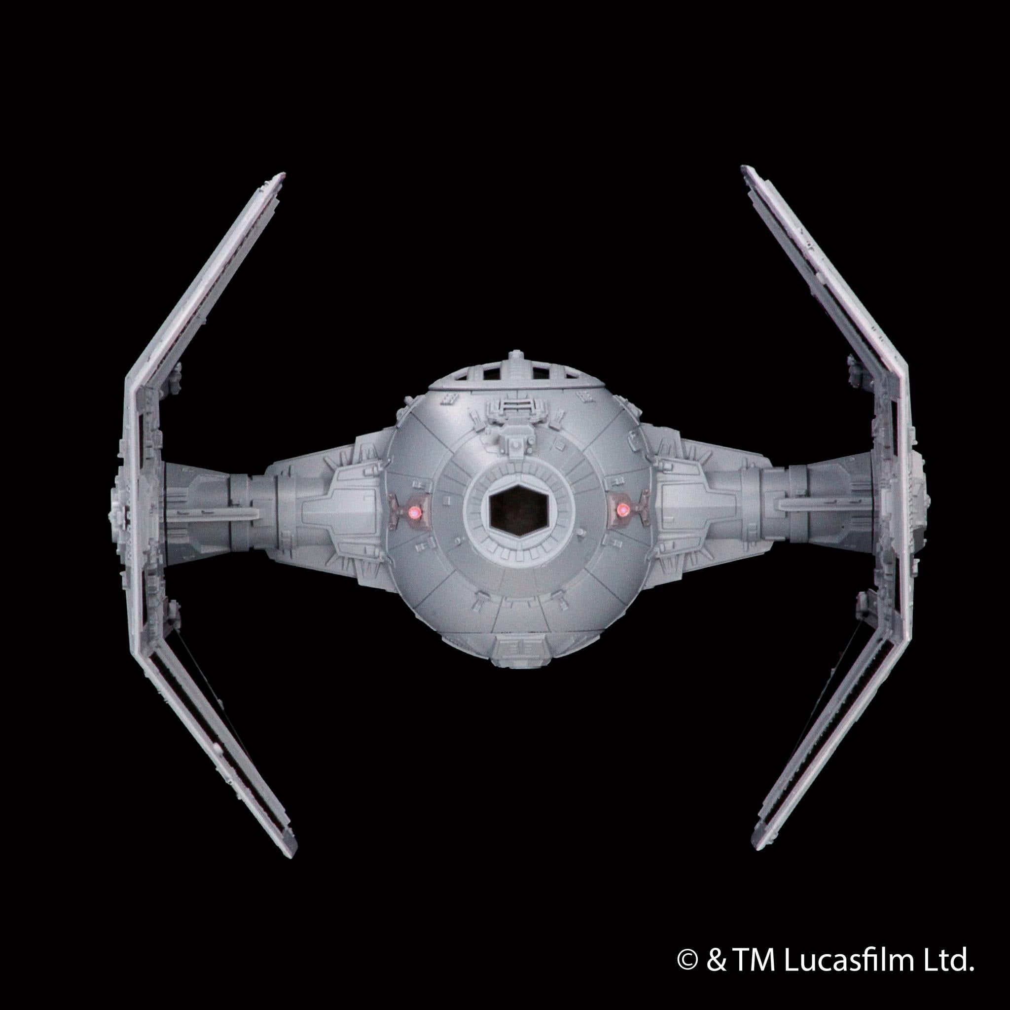 AMT Star Wars Return of the Jedi Tie Interceptor 1/32 Scale 1539 End view