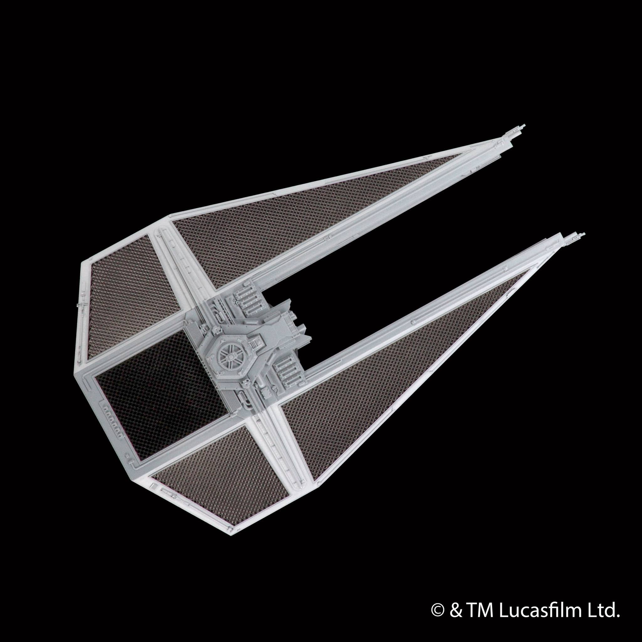 AMT Star Wars Return of the Jedi Tie Interceptor 1/32 Scale 1539 Top View