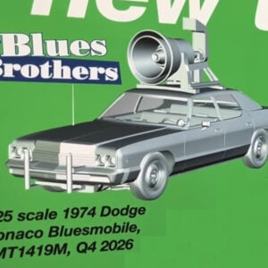 AMT The Blues Brothers 1974 Dodge Monaco Bluesmobile 1/25 Scale 1419