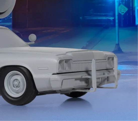 AMT The Blues Brothers 1974 Dodge Monaco Bluesmobile 1/25 Scale 1419 Prototype Push Bar
