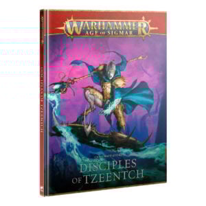 Battletome Disciples of Tzeentch Age of Sigmar Warhammer Hardback 83-45 Cover