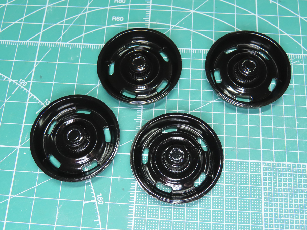 Alclad Black Base on Parts