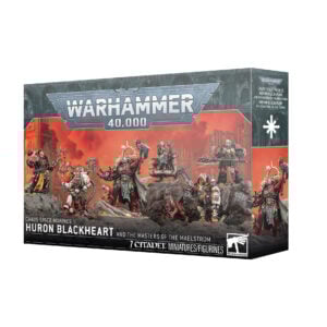 Chaos Space Marines Huron Blackheart and the Masters of the Maelstrom Warhammer 40000 43-110 Box