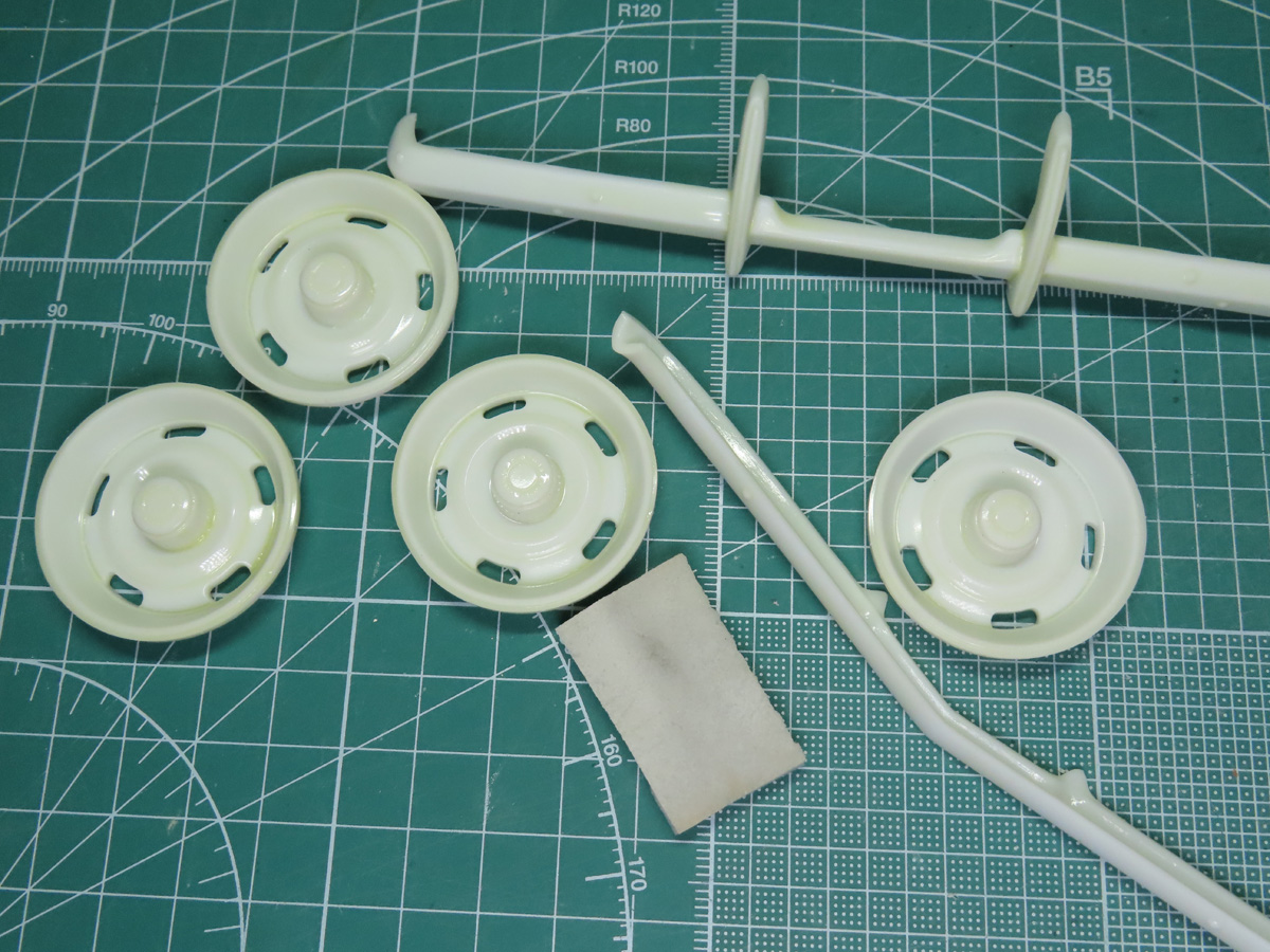 Chrome Removed and Parts Cleaned