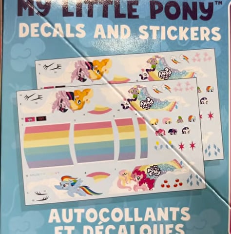 Decals AMT 1996 Ford Mustang My Little Pony 1/25 Scale 1577