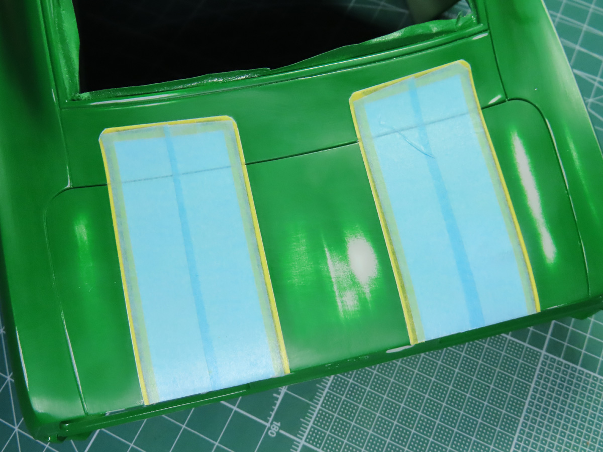 Masking off Racing Stripes