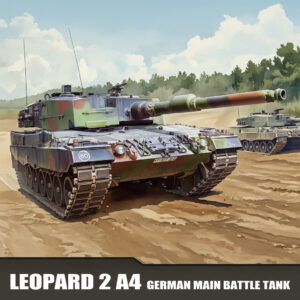 Meng Leopard 2 A4 German Main Battle Tank 1/72 Scale 72-009