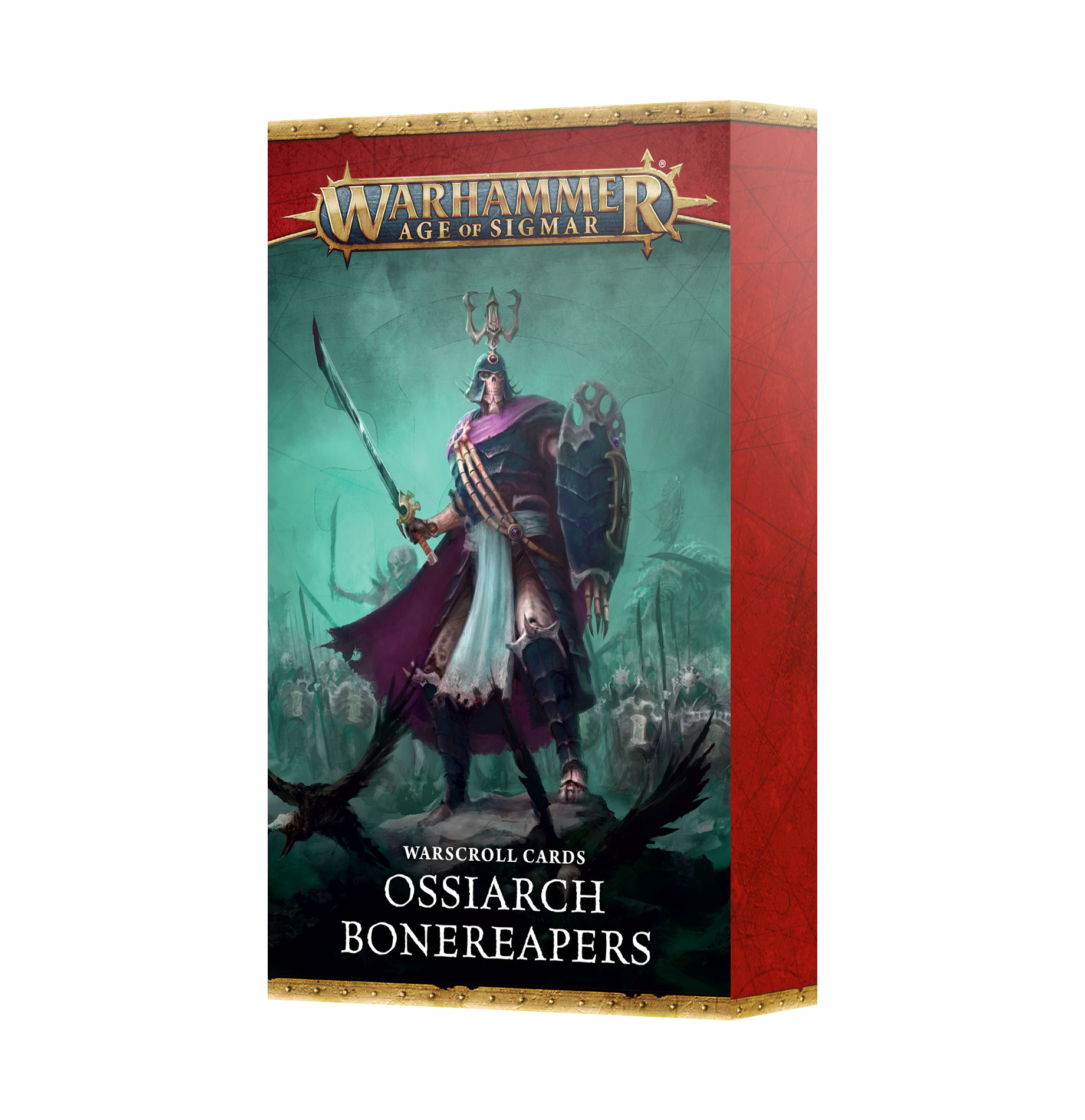Ossiarch Bonereapers Warscroll Cards Age of Sigmar Warhammer 94-02 Box