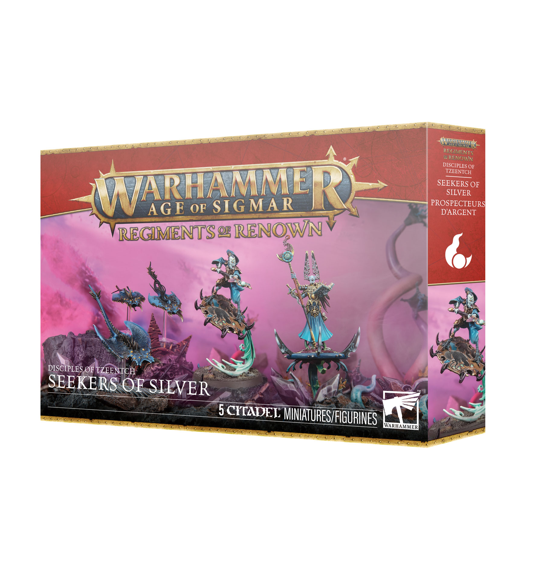 Regiments of Renown Seekers of Silver Disciples of Tzeentch Age of Sigmar Warhammer 83-108 Box