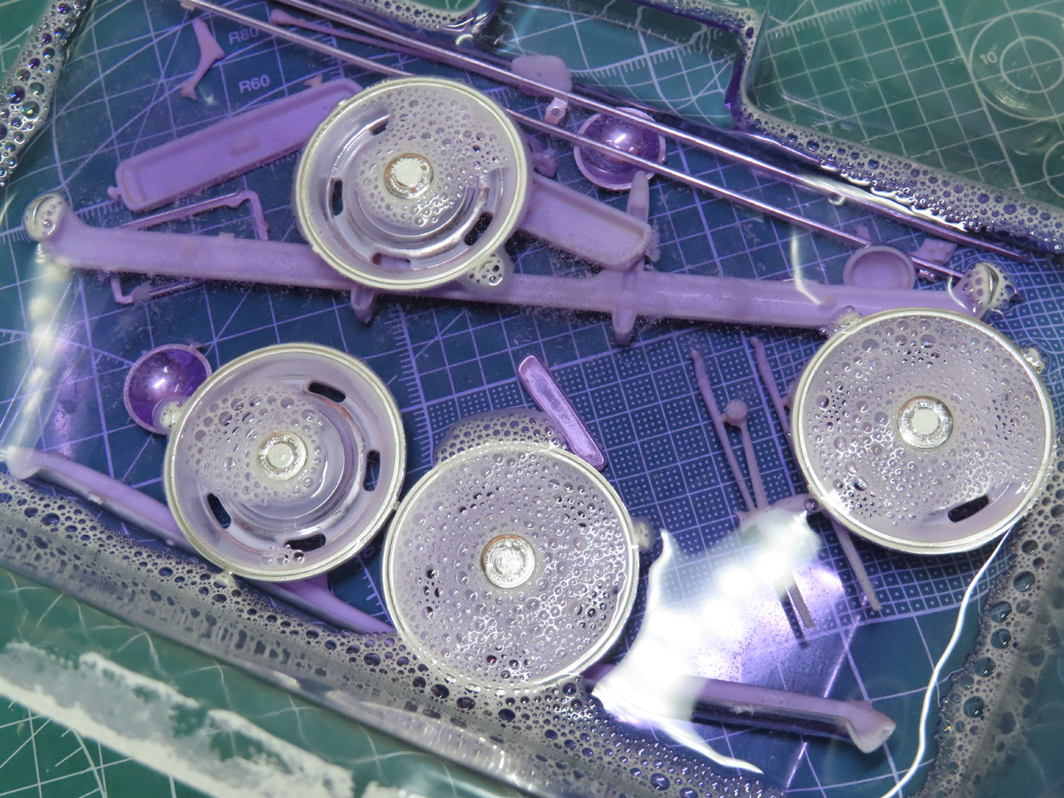 Removing Chrome with Degreaser