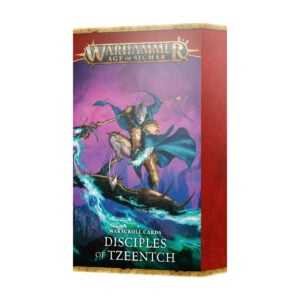 Warscroll Cards Disciples of Tzeentch Age of Sigmar Warhammer 83-46 Box