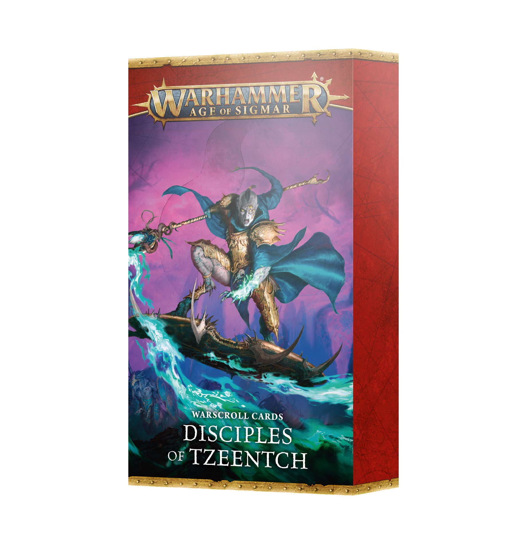Warscroll Cards Disciples of Tzeentch Age of Sigmar Warhammer 83-46 Box