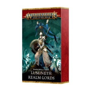 Warscroll Cards Lumineth Realm-lords Age of Sigmar Warhammer 87-03 Box