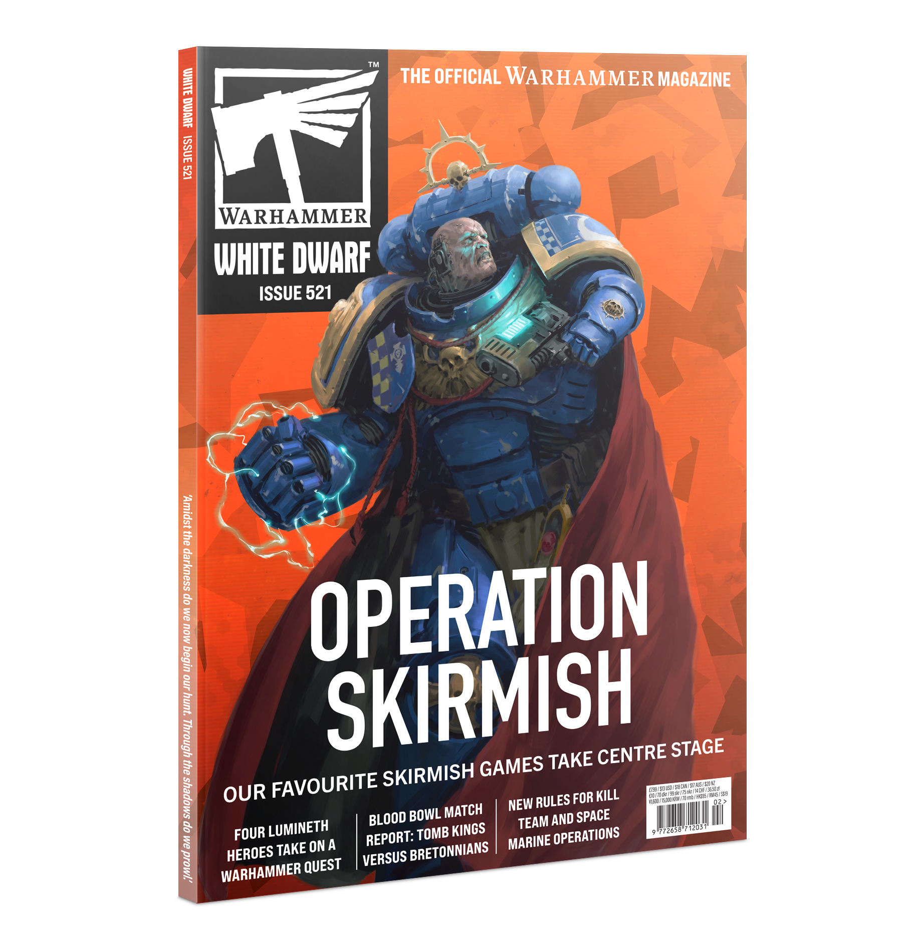 White Dwarf 521 February 2026 Operation Skirmish Warhammer WD02-60 Cover