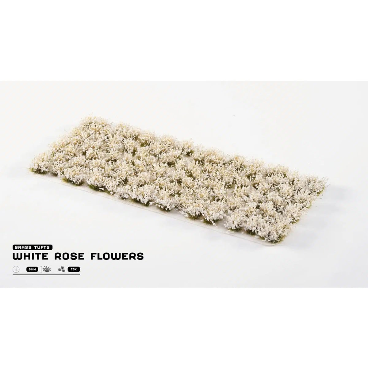 Gamers Grass White Rose Flowers GGFS-WR
